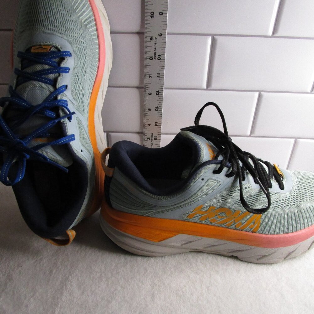 Hoka Athletic Shoes - Blue, Orange, Black